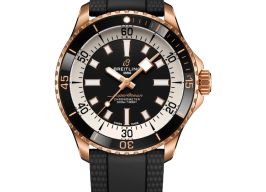 Breitling Superocean R17375211B1S1 (2026) - Black dial 42 mm Red Gold case