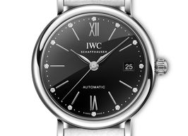 IWC Portofino Automatic IW458611 (2024) - Black dial 37 mm Steel case