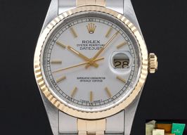 Rolex Datejust 36 16233 (1995) - Silver dial 36 mm Gold/Steel case