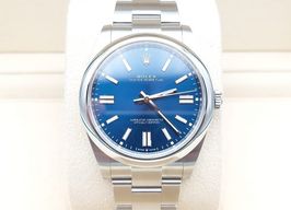 Rolex Oyster Perpetual 41 124300 (2024) - Blue dial 41 mm Steel case