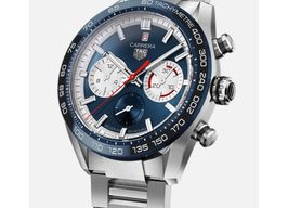 TAG Heuer Carrera Heuer-02T CBN2A1E.BA0643 (2025) - Blue dial 44 mm Steel case