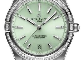 Breitling Chronomat 36 A10380591L1A1 (2025) - Green dial 36 mm Steel case