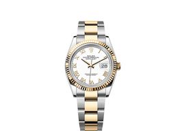 Rolex Datejust 36 126233 (2025) - White dial 36 mm Gold/Steel case