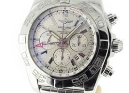 Breitling Chronomat GMT AB041012/G719 (2013) - Zilver wijzerplaat 47mm Staal