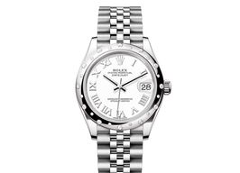 Rolex Datejust 31 278344RBR-0012 (2024) - White dial 31 mm Steel case