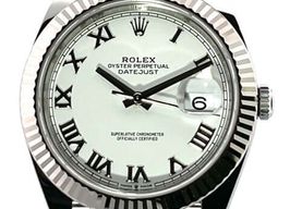 Rolex Datejust 41 126334 (2026) - Wit wijzerplaat 41mm Staal
