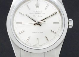 Rolex Air-King 14000M (2002) - Silver dial 34 mm Steel case