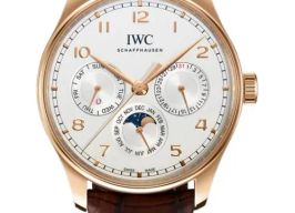 IWC Portuguese Perpetual Calendar IW344202 (2026) - Silver dial 42 mm Red Gold case
