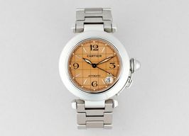 Cartier Pasha C 2324 (Unknown (random serial)) - White dial 35 mm Steel case