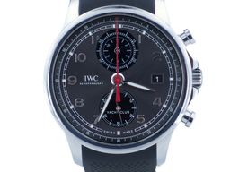 IWC Portuguese Yacht Club Chronograph IW390503 (2013) - Grijs wijzerplaat 44mm Staal