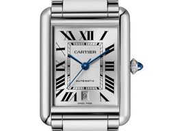 Cartier Tank WSTA0053 (2026) - Zilver wijzerplaat 41mm Staal