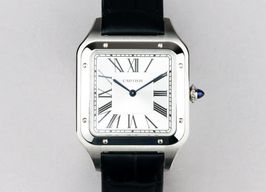 Cartier Santos Dumont WSSA0032 (2026) - Zilver wijzerplaat 47mm Staal