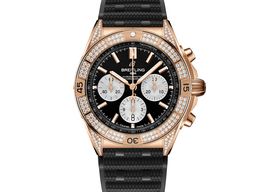 Breitling Chronomat 42 RB0134721B1S2 (2025) - Black dial 42 mm Red Gold case