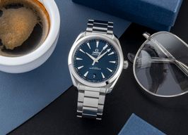 Omega Seamaster Aqua Terra 220.10.41.21.03.004 (Unknown (random serial)) - Blue dial 41 mm Steel case