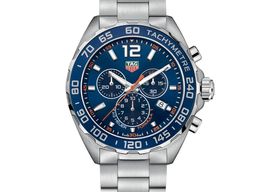 TAG Heuer Formula 1 Quartz CAZ1014.BA0842 (2025) - Blauw wijzerplaat 43mm Staal