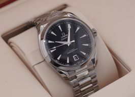 Omega Seamaster Aqua Terra 220.10.38.20.01.004 (2025) - Zwart wijzerplaat 38mm Staal