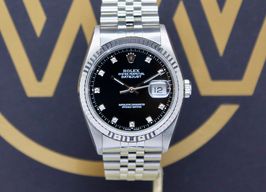 Rolex Datejust 36 16234 (1993) - Zwart wijzerplaat 36mm Staal