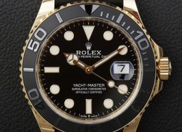 Rolex Yacht-Master 42 226658 (2024) - Black dial 42 mm Yellow Gold case
