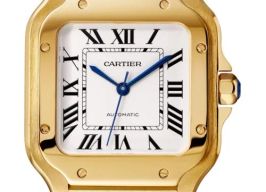 Cartier Santos WGSA0030 (2026) - Zilver wijzerplaat 35mm Geelgoud