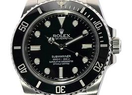 Rolex Submariner No Date 114060 (2013) - Black dial 40 mm Steel case