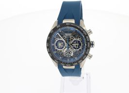 TAG Heuer Carrera CBU2081.FT6274 (2025) - Blue dial 44 mm Titanium case
