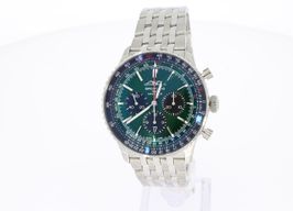 Breitling Navitimer 01 (46 MM) AB0137241L1A1 (2025) - Green dial 46 mm Steel case