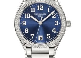 Patek Philippe Twenty~4 7300/1200A-001 (Onbekend (willekeurig serienummer)) - Blauw wijzerplaat 36mm Staal