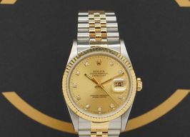 Rolex Datejust 36 16233 (1994) - Goud wijzerplaat 36mm Goud/Staal