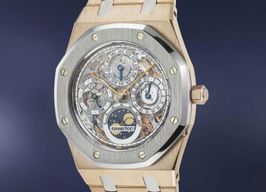 Audemars Piguet Royal Oak Perpetual Calendar 25636RP.OO.0944.RP.01 (1995) - Transparant wijzerplaat 39mm Roségoud