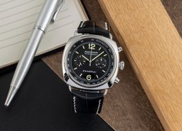 Panerai Radiomir Chronograph PAM00288 (Unknown (random serial)) - Black dial 45 mm Steel case