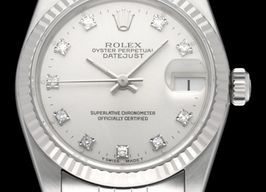 Rolex Datejust 31 68274G (1990) - Zilver wijzerplaat 31mm Staal