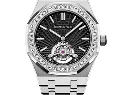 Audemars Piguet Royal Oak Tourbillon 26521BC.ZZ.1220BC.01 (2025) - Black dial 41 mm White Gold case