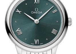 Omega De Ville 434.10.28.60.10.001 (2025) - Turquoise wijzerplaat 28mm Staal