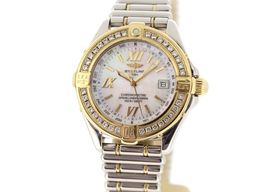 Breitling Cockpit Lady D67365 (2000) - Parelmoer wijzerplaat 31mm Goud/Staal