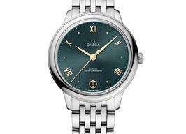 Omega De Ville 434.10.34.20.10.001 (2025) - Turquoise wijzerplaat 34mm Staal