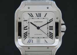 Cartier Santos WSSA0018 (2022) - Silver dial 40 mm Steel case