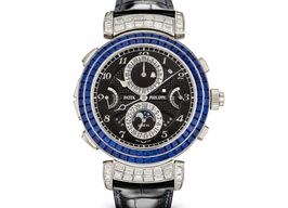 Patek Philippe Grand Complications 6300/401G-001 (2025) - Black dial 49 mm White Gold case