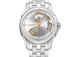 Hamilton Jazzmaster Open Heart H32565155 (2025) - Zilver wijzerplaat 40mm Staal