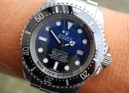 Rolex Sea-Dweller Deepsea 116660 (2015) - Blauw wijzerplaat 44mm Staal