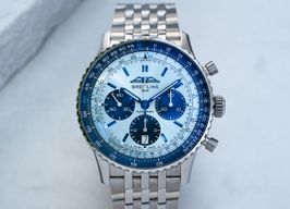 Breitling Navitimer 1 B01 Chronograph AB0138 (2023) - Black dial 43 mm Steel case