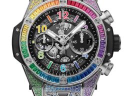 Hublot Big Bang Unico 441.NX.1117.LR.0999 (2026) - Zwart wijzerplaat 42mm Titanium