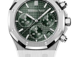 Audemars Piguet Royal Oak Chronograph 26240ST.OO.1320ST.04 (2025) - Green dial 41 mm Steel case