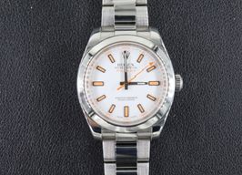 Rolex Milgauss 116400 (2008) - White dial 40 mm Steel case