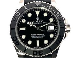 Rolex Yacht-Master 42 226659 (2021) - Black dial 42 mm White Gold case