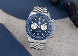Tudor Black Bay Chrono 79360B (Unknown (random serial)) - Blue dial 41 mm Steel case