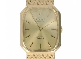 Rolex Cellini 4336 (1975) - Goud wijzerplaat 25mm Geelgoud