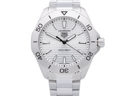 TAG Heuer Aquaracer WBP1111.BA0627 (2024) - White dial 40 mm Steel case