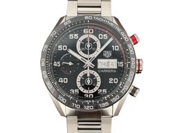 TAG Heuer Carrera Calibre 16 CBN2A1AA.BA0643 (2025) - Black dial 44 mm Steel case