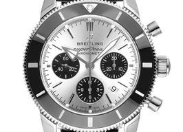 Breitling Superocean Heritage II Chronograph AB0162121G1S1 (2025) - Silver dial 44 mm Steel case