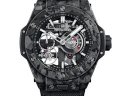 Hublot Big Bang Meca-10 444.QN.1170.NR (2025) - Transparant wijzerplaat 42mm Carbon
